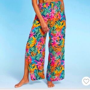 NWOT Cover up Bottoms Pants  Slide Slit     Coverups, Swimwear, Beach, Vacation